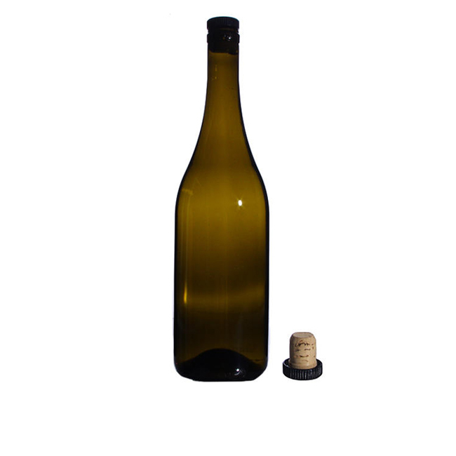 유리병 와인 750 녹색 보르뉴(HN) 