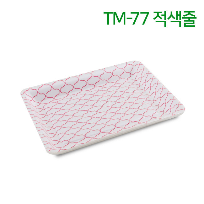 PSP트레이 TM-77호 적색줄 100개(TMP)